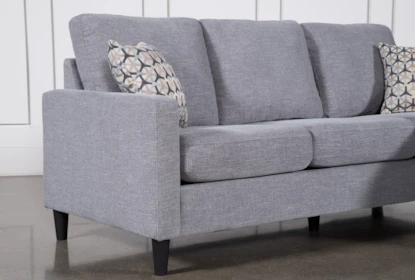 Stark 80" Sofa With Reversible Chaise | Living Spaces