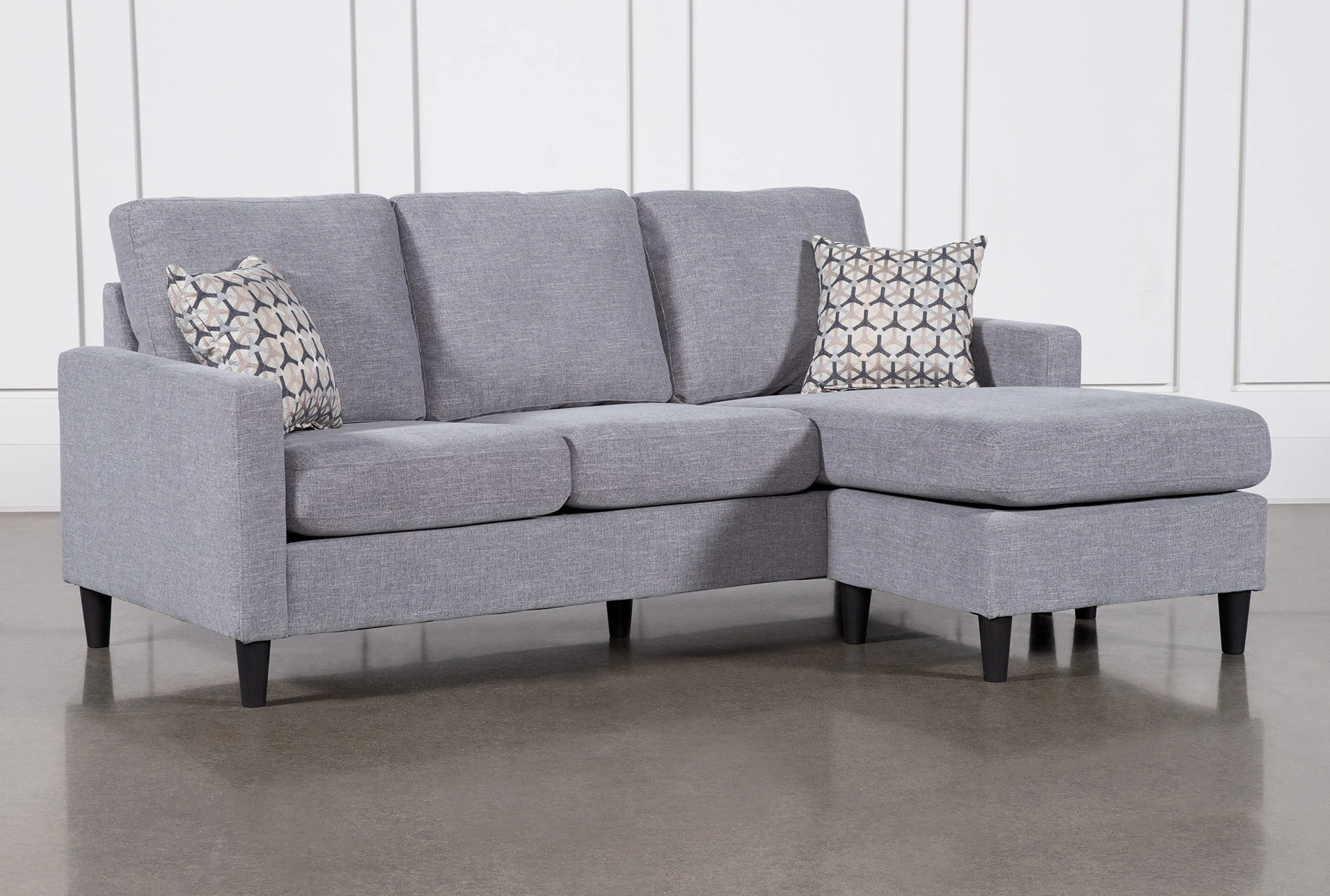 Stark 80&amp;quot; Sofa With Reversible Chaise | Living Spaces