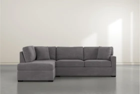 Alder Foam 2 Piece 108" Sectional With Left Arm Facing Armless Chaise