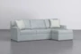 Aspen Tranquil Foam Modular 2 Piece 105" Sectional With Right Arm Facing Chaise - Signature