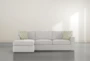 Aspen Sterling Foam Modular 2 Piece 105" Sectional With Left Arm Facing Chaise - Signature