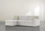 Aspen Sterling Foam 2 Piece 105" Sectional With Right Arm Facing Chaise - Side