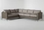 Hayes Outdoor Banquette 78" Sectional - Signature