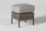 Hayes Outdoor Banquette Lounge With 2 Ottomans - Side