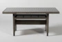 Hayes 59" Outdoor Banquette Dining Table - Signature