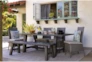 Panama Outdoor Rectangle 7 Piece Dining Set With Capri II Chairs - Room