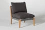 Hyde Outdoor Armless Chair - Side