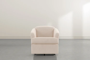 Aiko Flax Swivel Accent Chair