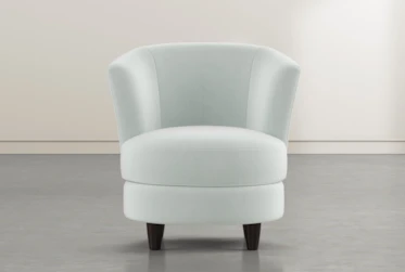Apollo Teal Swivel Accent Chair