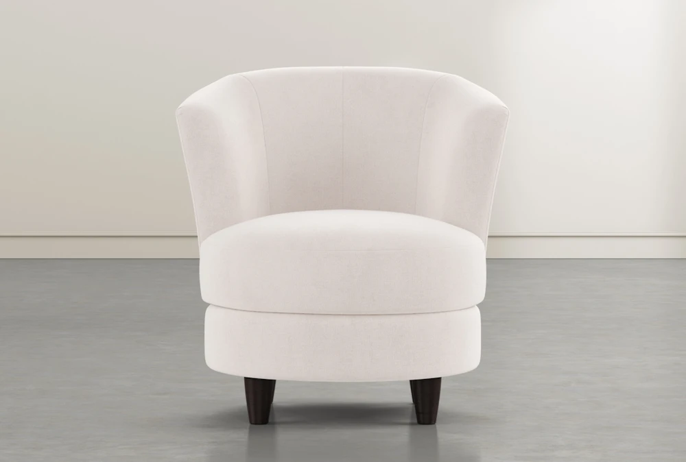 Apollo Linen Swivel Accent Chair