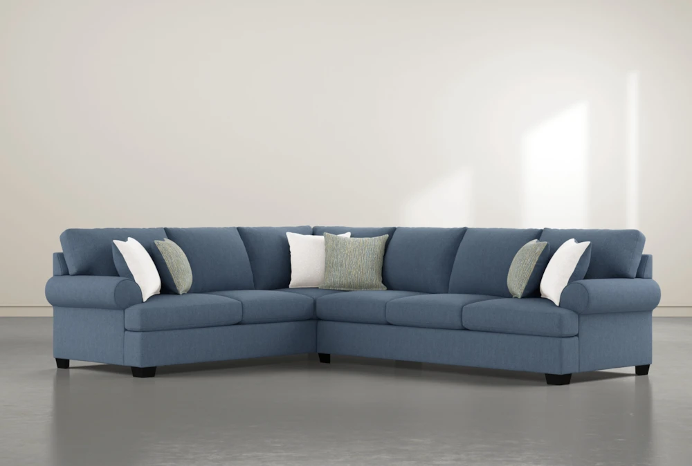 Brody 2 Piece 126" Sectional With Right Arm Facing Sofa
