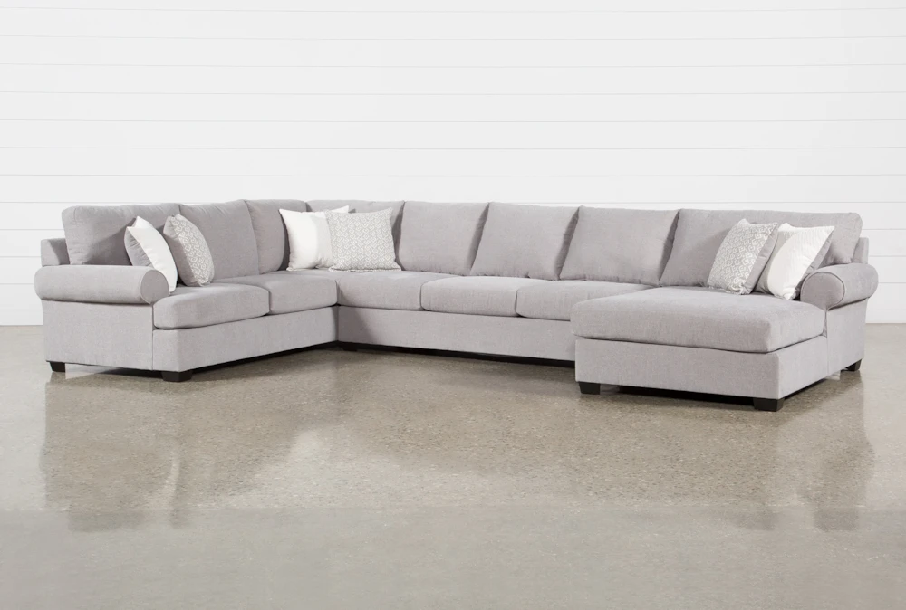 Brody 3 Piece 163" Sectional With Right Arm Facing Chaise