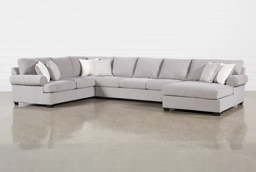 Brody 3 Piece 163" Sectional With Right Arm Facing Chaise - 360