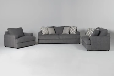 Milani 3 Piece Living Room Set