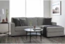 Marcos 93" Sofa With Reversible Chaise - Room