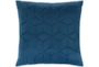 Accent Pillow-Diamond Quilt Cobalt 20X20 - Signature