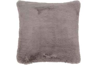 Accent Pillow-Plush Fur Grey 20X20