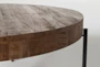 Dunkin 38" Round Coffee Table - Detail