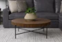 Dunkin 38" Round Coffee Table - Room