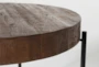 Dunkin 28" Round Coffee Table - Detail