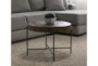 Dunkin 28 Inch Round Coffee Table - Room