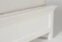 Dawson White Twin Panel Bed - Detail