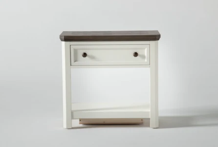 Garland Open 28" Nightstand With USB