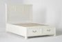 Garland Queen Panel Bed With Storage - Slats