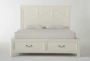 Garland Eastern King Panel Bed With Storage - Signature