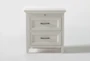 Presby White 29" Nightstand With USB - Signature