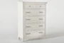 Presby White 5-Drawer Chest - Side