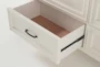 Presby White Dresser/Mirror - Hardware