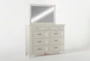 Presby White Dresser/Mirror - Side