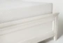 Presby White Queen Panel Bed - Detail