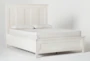 Presby White Queen Panel Bed - Side