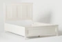 Presby White Queen Panel 3 Piece Bedroom Set - Slats