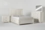 Presby White Queen Storage 4 Piece Bedroom Set - Signature