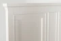 Presby White Eastern King Storage 4 Piece Bedroom Set - Detail