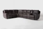 Juniper 4 Piece Power Reclining Sectional With Right Arm Facing Console Loveseat (Do Not Use) - Signature