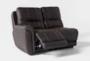 Juniper 4 Piece 128" Power Reclining Sectional With Right Arm Facing Console Loveseat - Recline