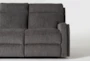 Hewitt Grey 85" Reclining Sofa - Side