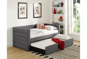 Brinsley II Upholstered Daybed With Trundle