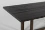 Pierce Espresso 86 Inch Dining Table - Detail