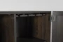 Pierce Espresso Curio Cabinet - Detail