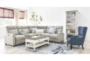 Jarrell Grey 101" 3 Piece Power Reclining Sectional with Left Arm Facing Console Loveseat  - Room