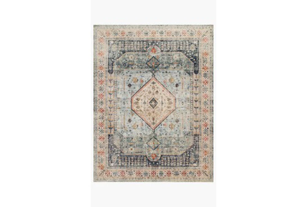 7'8"x10' Rug-Magnolia Home Graham Blue/Antique Ivory By Joanna Gaines