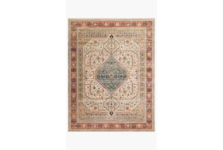 4'x6' Rug-Magnolia Home Graham Persimmon/Antique Ivory By Joanna Gaines