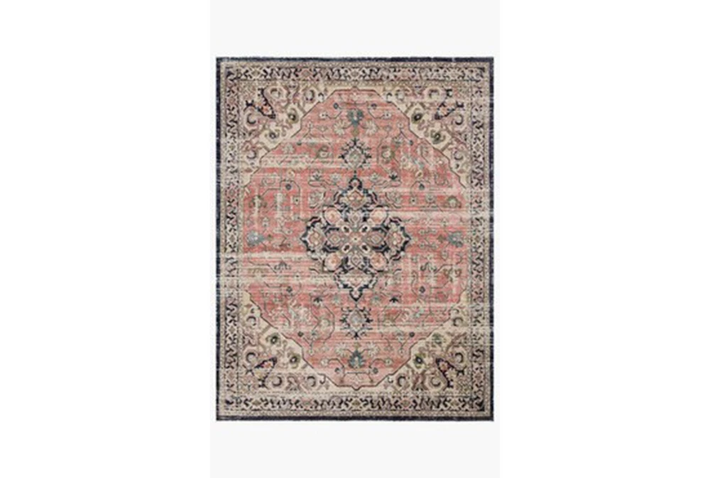 2'3"x7'5" Rug-Magnolia Home Graham Coral/Navy By Joanna Gaines