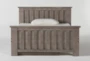 Morgan Grey Full Wood Panel Bed With Trundle - Signature