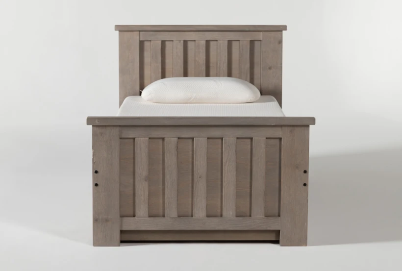 Morgan Twin Panel Bed With Trundle - 360
